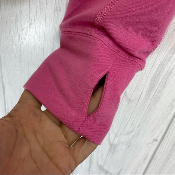 Nike pink zip-up sweatshirt size medium - Picture 3 of 12